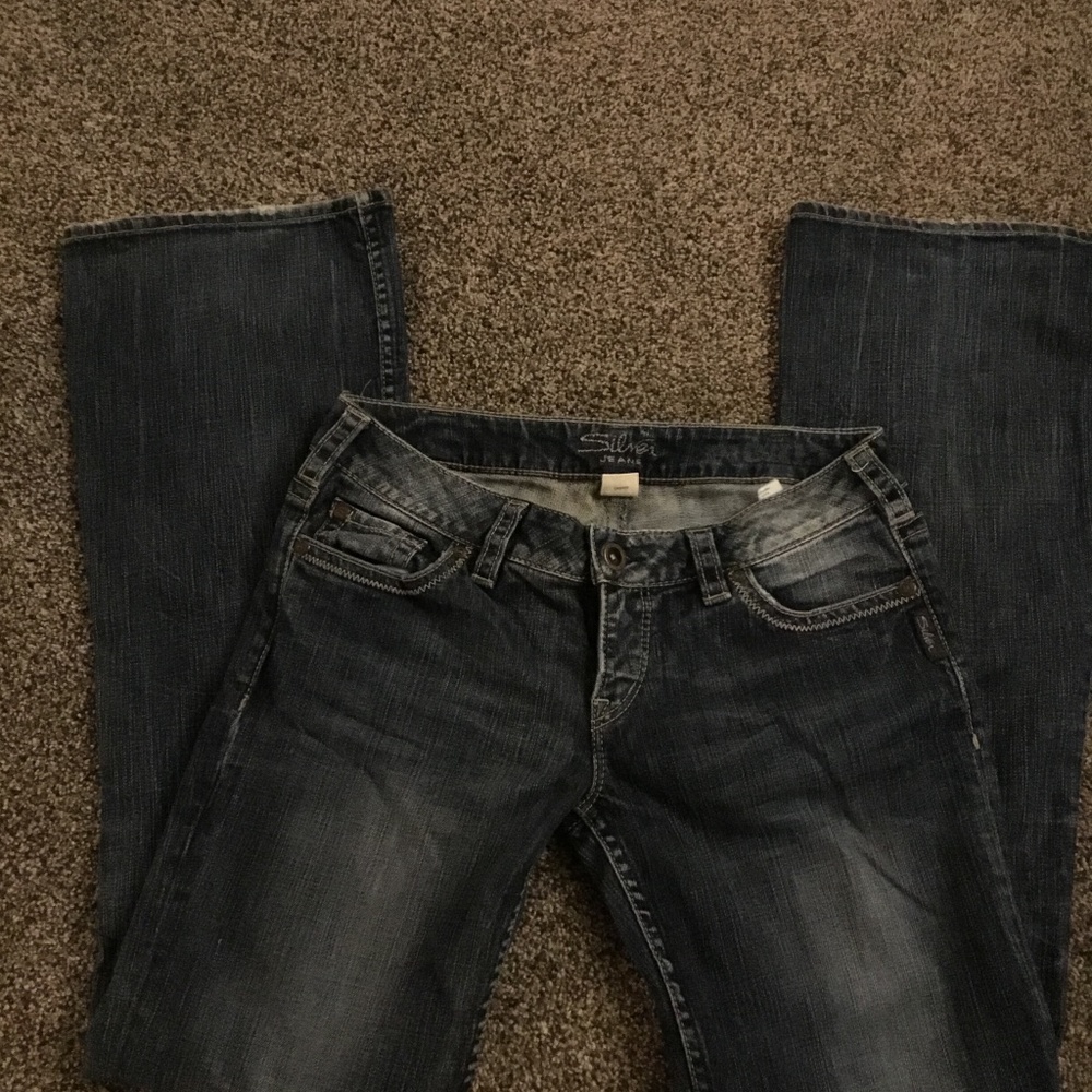 Silver jeans Pioneer boot cut/wide leg size 30/33